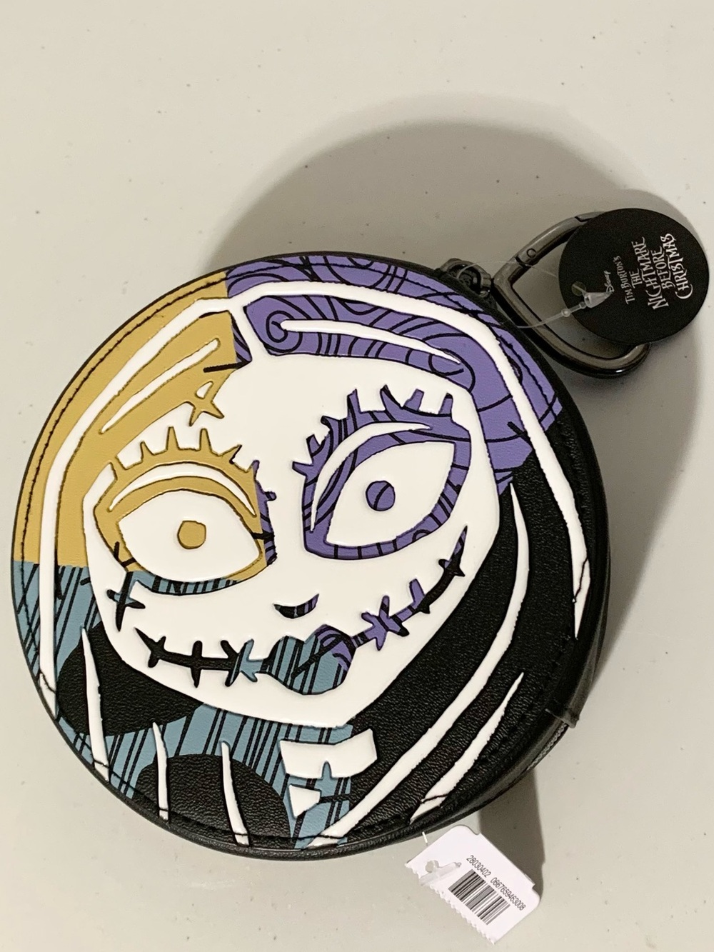 Bath & Body Works Nightmare Before Christmas Coin Purse Mini Bag Jack Sally NEW - Picture 3 of 7